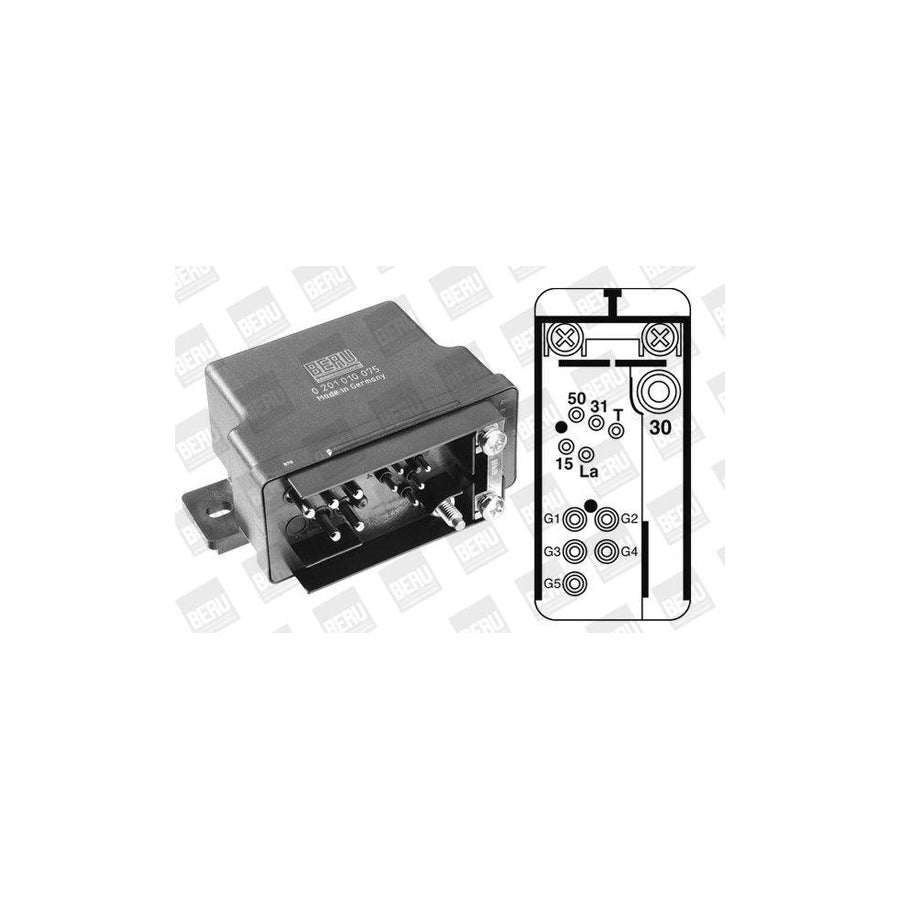 Beru GR075 Control Unit, Glow Plug System