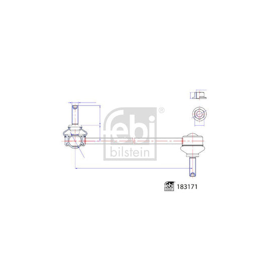 Febi Bilstein 183171 Anti Roll Bar Link