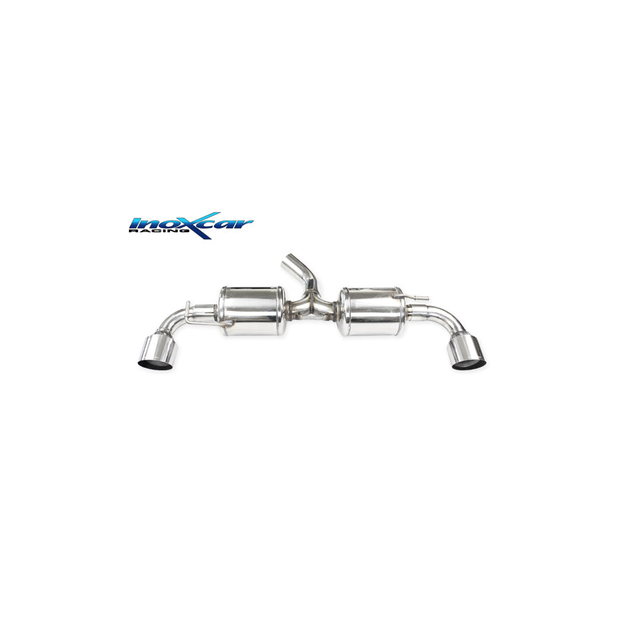 InoXcar TOYA.06.10RA Toyota Yaris Exhaust System | ML Performance UK Car Parts