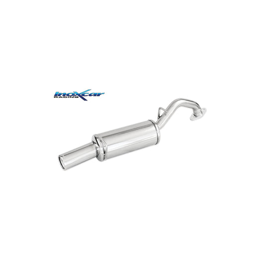 InoXcar TOYA.04.80 Toyota Yaris Stainless Steel Rear Exhaust | ML Performance UK Car Parts