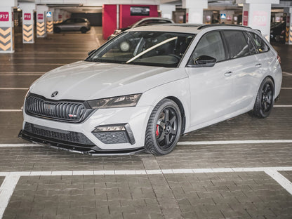 Maxton Design Skoda Octavia Rs MK4 (2020-) Front Splitter V3