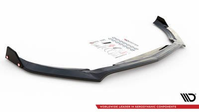 Maxton Design Mercedes Benz A45 S AMG W177 Front Splitter + Flaps V.3