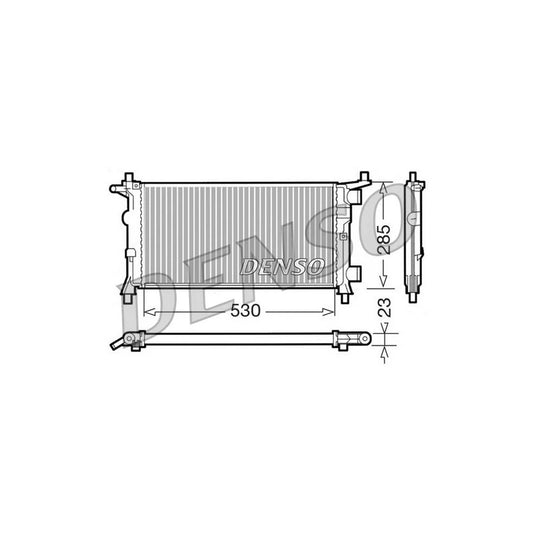 Denso DRM20041 Drm20041 Engine Radiator | ML Performance UK