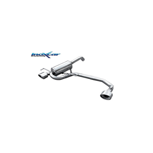InoXcar TWAL.03.120 Alfa Romeo 147 Stainless Steel Duplex Rear Exhaust | ML Performance UK Car Parts