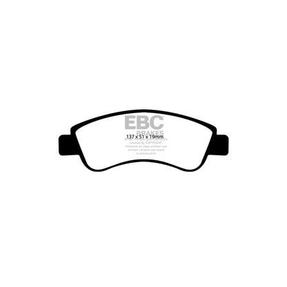 EBC PD40K535 Citroen Peugeot Ultimax Pad & Plain Disc Kit - Bendix Caliper 2 | ML Performance UK Car Parts