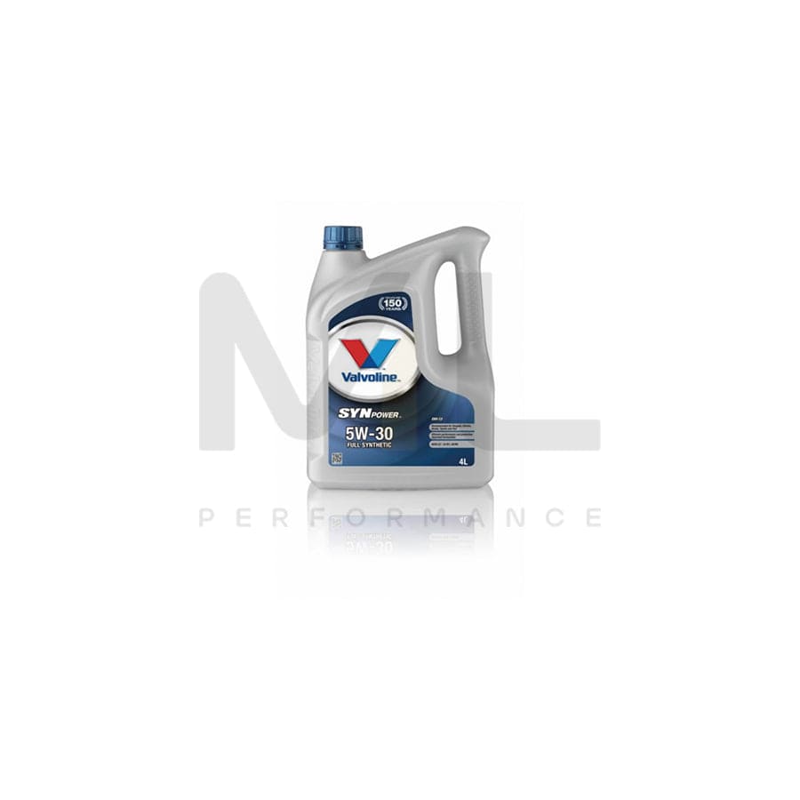 Valvoline SynPower ENV C2 5W-30 Fully Synthetic Engine Oil 4l | Engine Oil | ML Car Parts UK | ML Performance