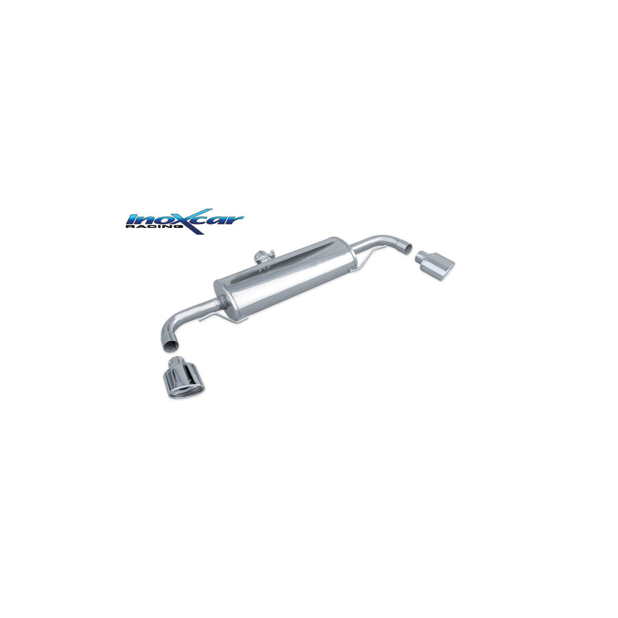 InoXcar TWAU.10.SB Audi TT (8J) Stainless Steel Duplex Rear Exhaust | ML Performance UK Car Parts