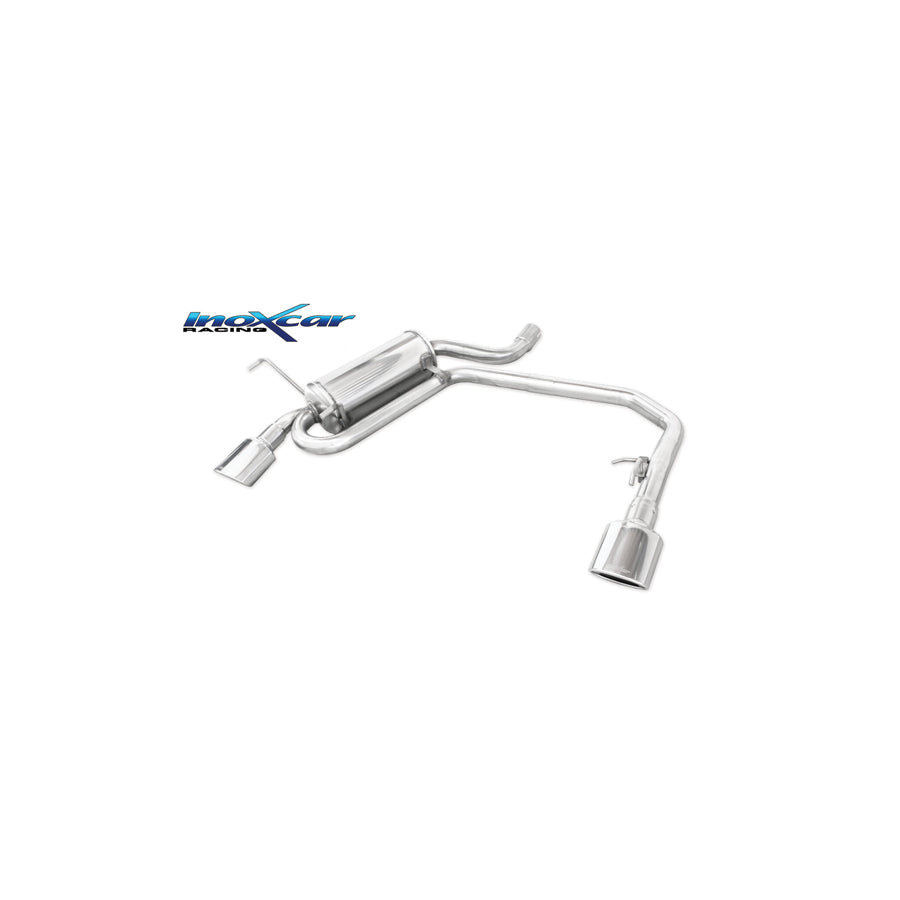 InoXcar TWPE.23.120 Peugeot 406 Stainless Steel Rear Exhaust | ML Performance UK Car Parts