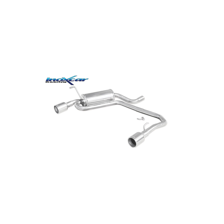 InoXcar TWPE.15.102 Peugeot 406 Stainless Steel Duplex Rear Exhaust | ML Performance UK Car Parts