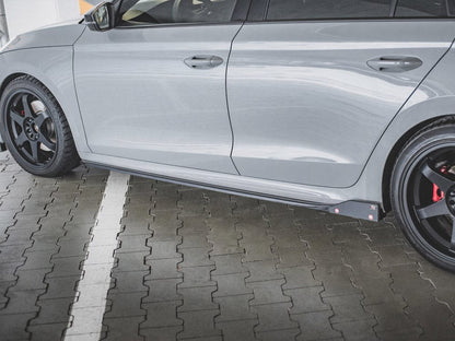 Maxton Design Skoda Octavia Rs MK4 Side Skirts Diffusers V.2 + Flaps