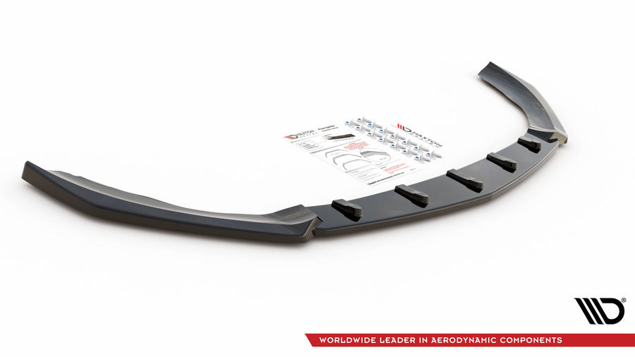 Maxton Design Mercedes Benz A35 AMG / AMG-Line W177 Front Splitter V.4