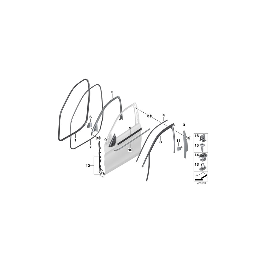 Genuine BMW 51417412266 Grid, Right HIFI (Inc. X6 28iX, X6 M & X6 35iX) | ML Performance UK