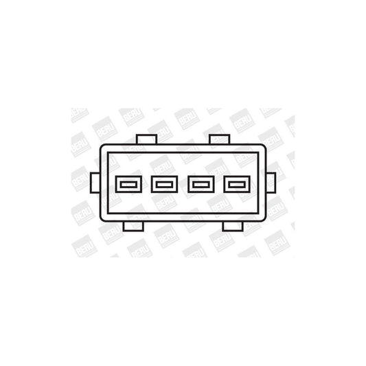 Beru ZS258 Ignition Coil For Peugeot 605 Saloon