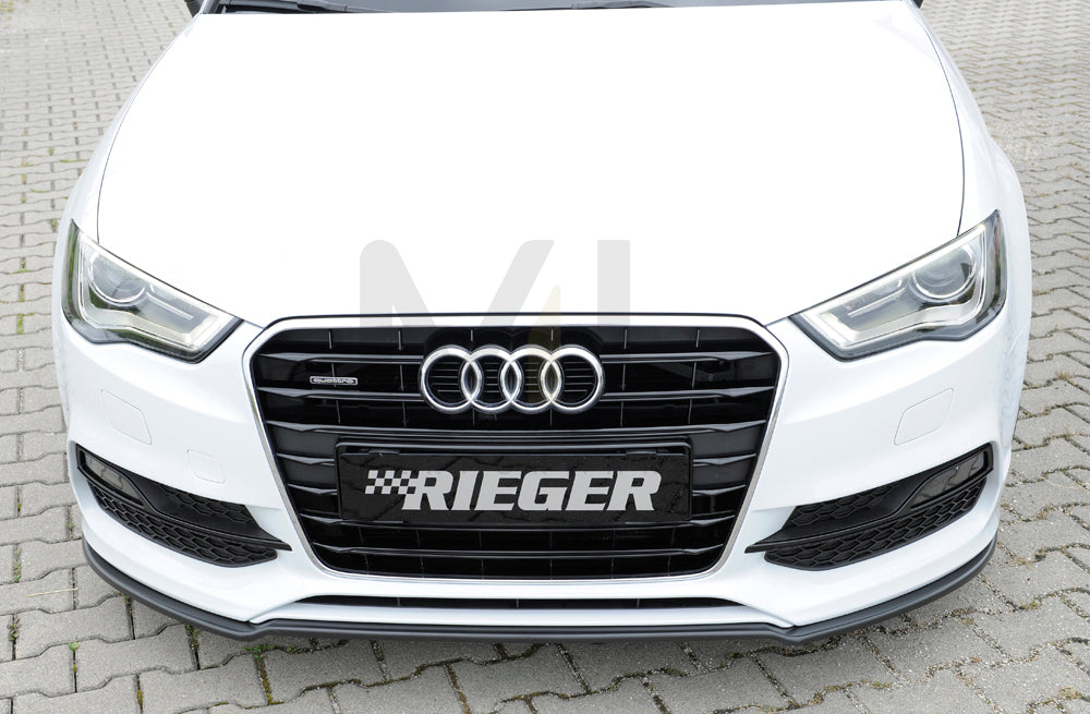 Rieger 00056799 Audi 8V Front Splitter (A3 & S3) 9 | ML Performance UK Car Parts