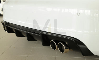 Rieger 00056813 Audi 8V S3 Rear Diffuser 7 | ML Performance UK Car Parts