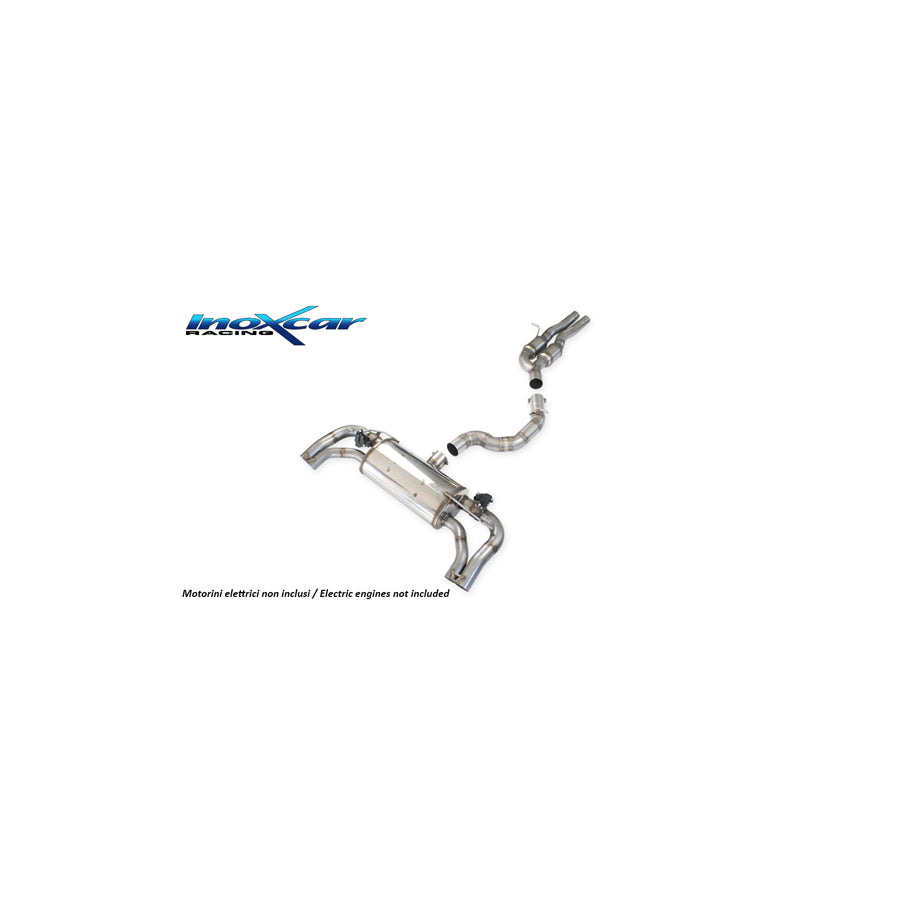 InoXcar VALV.RS3.02 Audi A3 (8Y) Exhaust System | ML Performance UK Car Parts