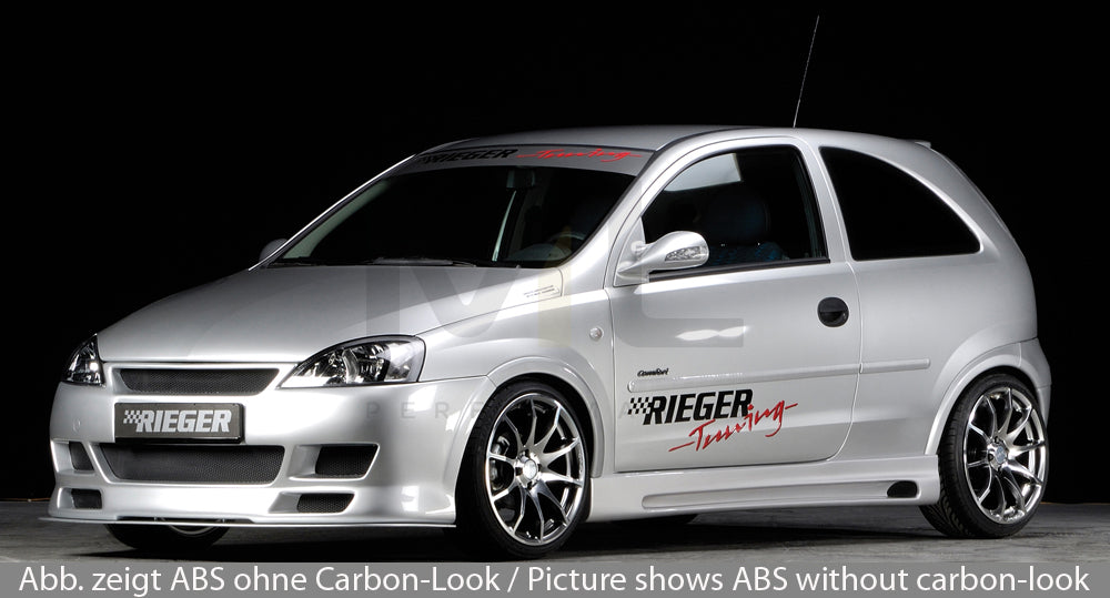 Rieger 00099311 Opel Corsa C Side Skirt 3 | ML Performance UK Car Parts