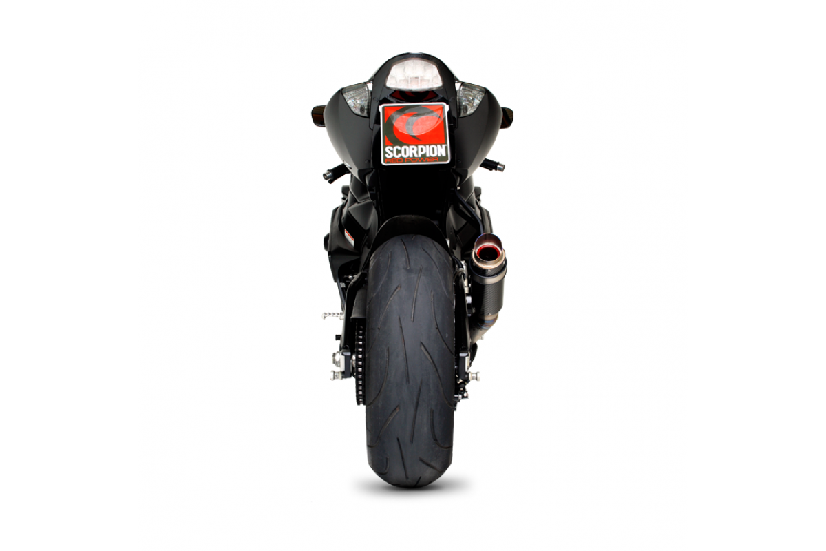 Scorpion SI1002CEM Suzuki GSX-R1000 Rp1-Gp Slip-On - Carbon Fibre Sleeve | ML Performance UK UK