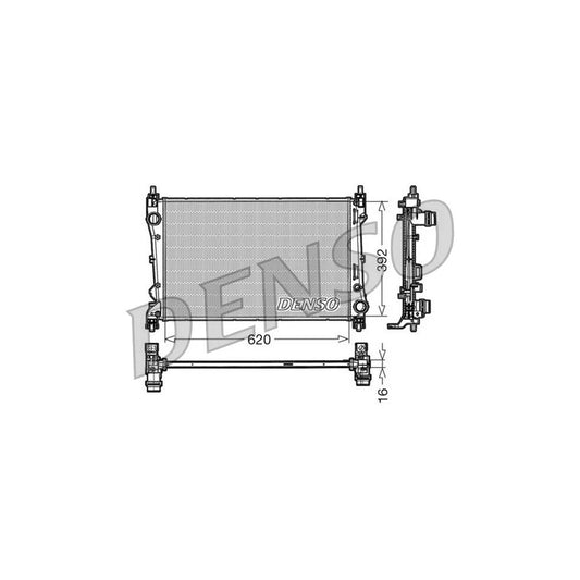 Denso DRM09113 Drm09113 Engine Radiator For Fiat Doblo | ML Performance UK