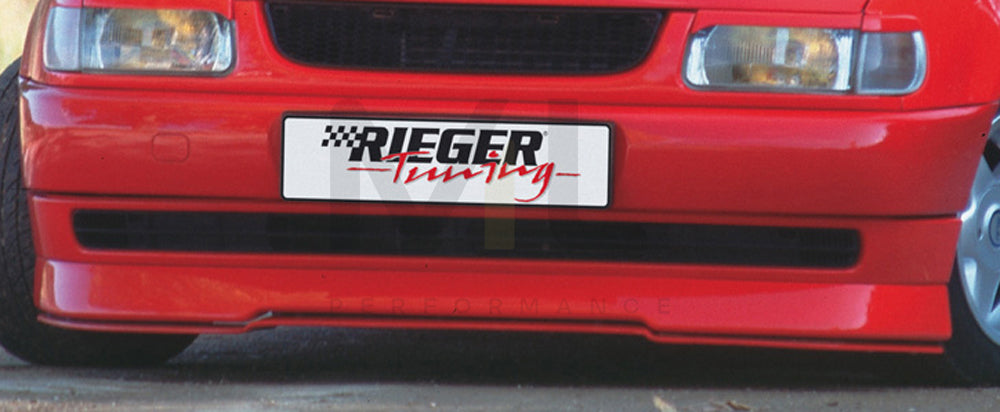 Rieger 00047028 VW 6N Polo Mk4 Front Splitter 1 | ML Performance UK Car Parts