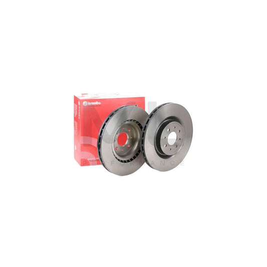 BREMBO COATED DISC LINE 09.8004.41 Brake Disc for ALFA ROMEO MiTo (955) Internally Vented, Coated, with bolts/screws | ML Performance Car Parts