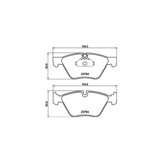 Hella 8FH 351 312-021 Heater Matrix
