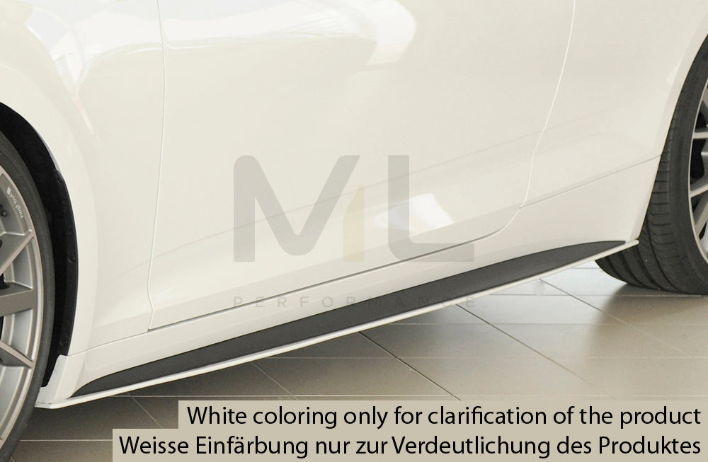 Rieger 00055486 Audi B9 F5 Side Skirt Splitter (A5 & S5) 2 | ML Performance UK Car Parts