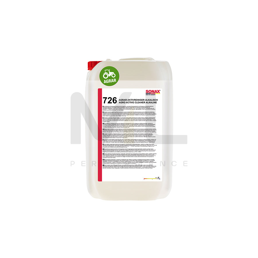Sonax AGRO Active Cleaner alkaline 25L | ML Performance Car Care