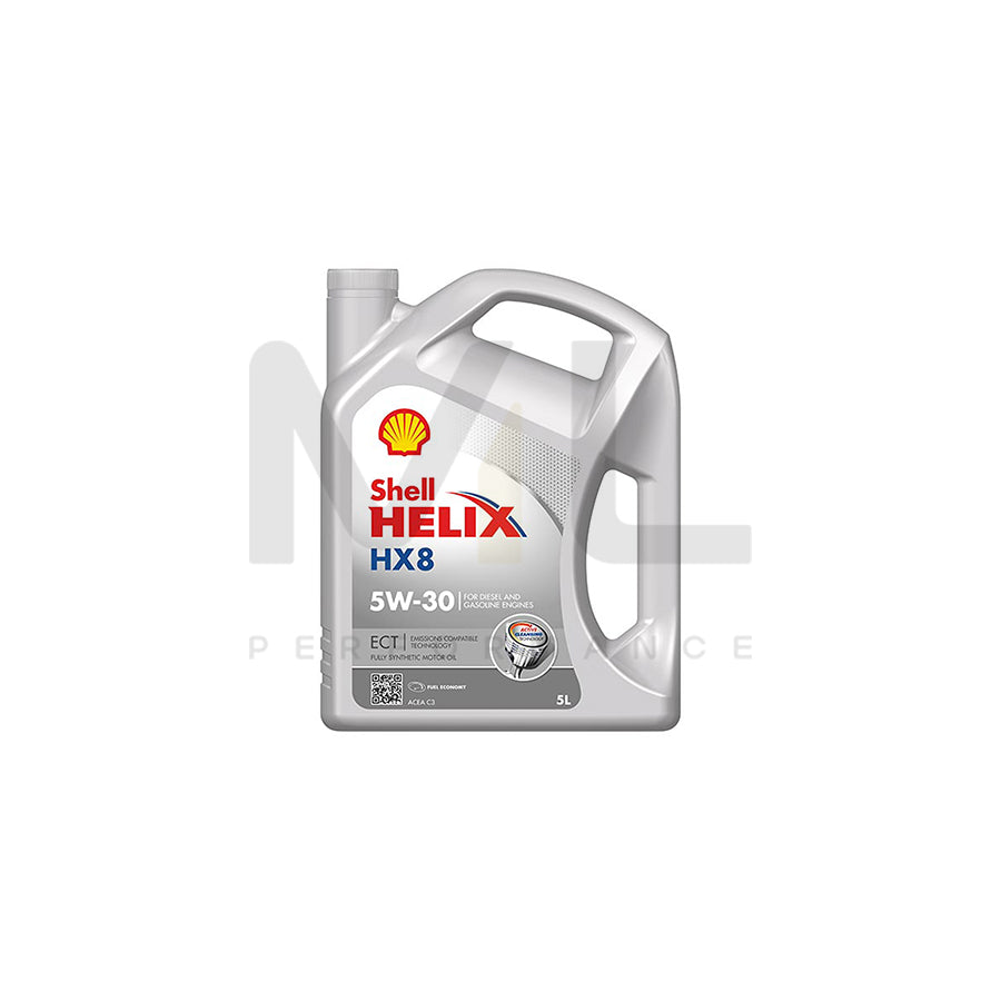 Shell Helix HX8 ECT Engine Oil - 5W-30 - 5Ltr Engine Oil ML Performance UK ML Car Parts
