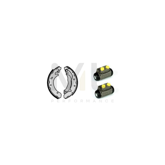 BREMBO STANDARD KIT H 24 043 Brake Shoe Set for FORD MONDEO Ø: 229mm | ML Performance Car Parts