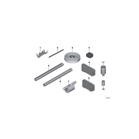 Genuine BMW 12501724014 E63 G05 E61 Parallel Connector D= 3mm (Inc. Hybrid 5, X1 28i & X2 M35iX) | ML Performance UK Car Parts