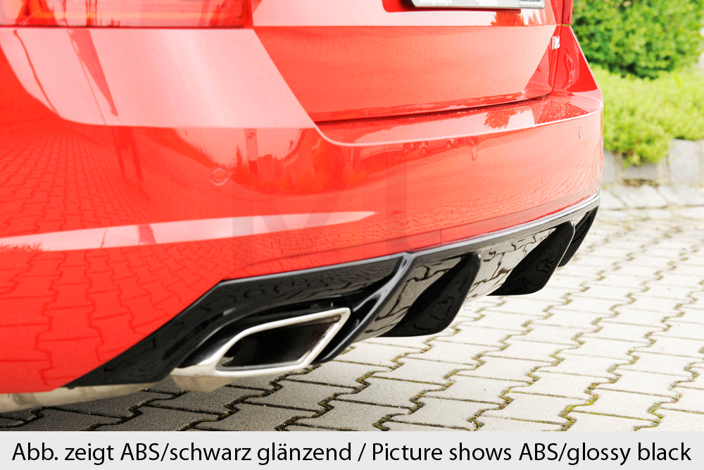 Rieger 00099257 Skoda 5E Octavia RS Rear Diffuser 3 | ML Performance UK Car Parts
