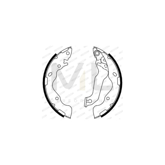 FERODO PREMIER FSB4098 Brake Shoe Set | ML Performance Car Parts