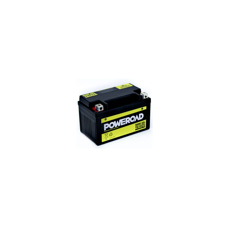 YG10ZS GEL Poweroad Motorcycle Battery | ML Performance UK Car Parts