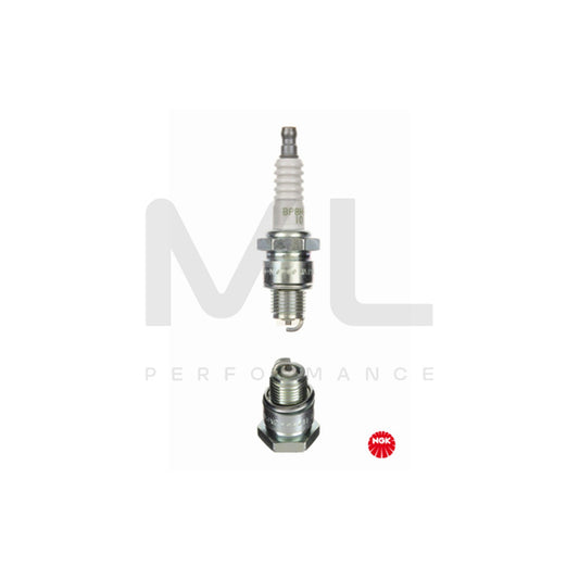 NGK BP8H-N-10 (4838) - Standard Spark Plug / Sparkplug - Projected Centre Electrode | ML Car Parts UK | ML Performance