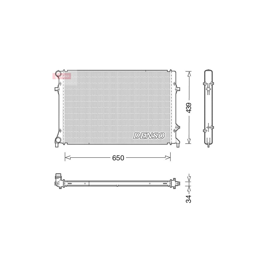 Denso DRM32042 Drm32042 Engine Radiator For Skoda Superb | ML Performance UK