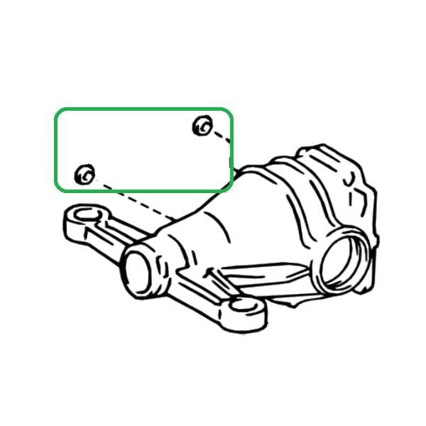 Genuine Lexus 12157-10010 GS Phase 3 Differential Plug Gasket
