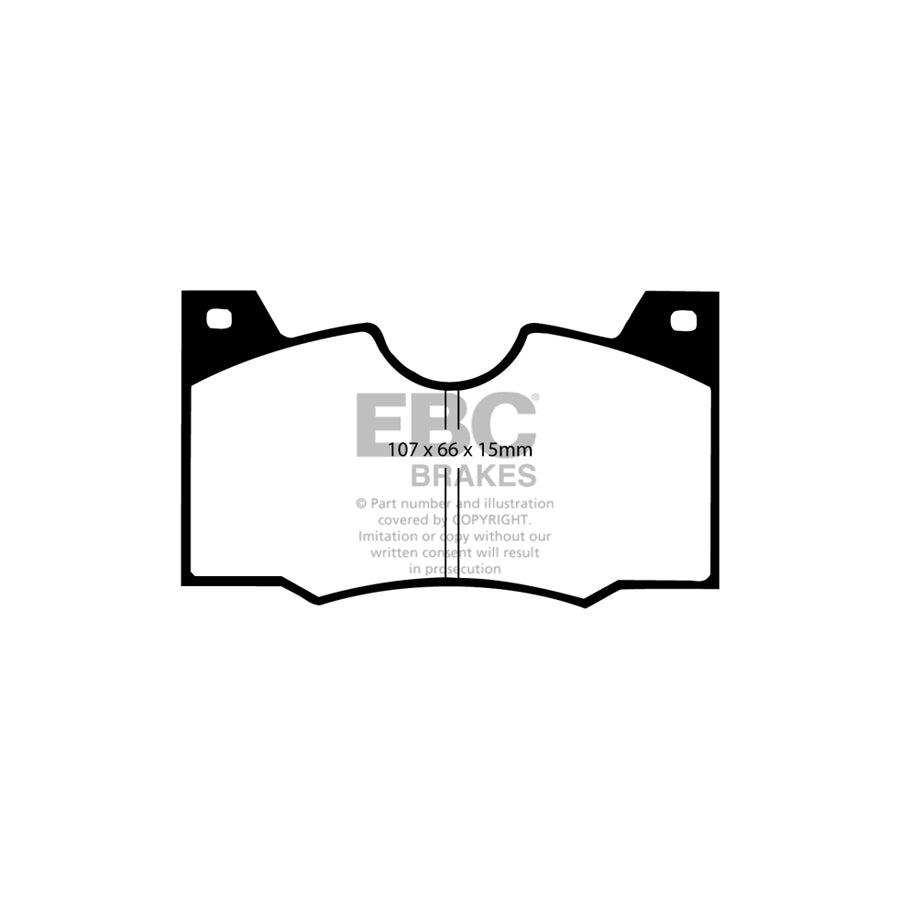 EBC DP3188C Redstuff LOW DUST Brake Pads 2 | ML Performance UK Car Parts