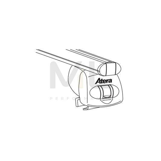 ATERA SIGNO 045241 Roof bars for BMW X1 (E84) for closed roof rails, 122 cm, 75 kg, Aluminium | ML Performance Car Parts