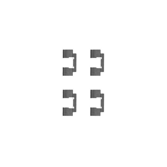 Hella 8DZ 355 204-611 Accessory Kit, Disc Brake Pads For Chrysler Pt Cruiser