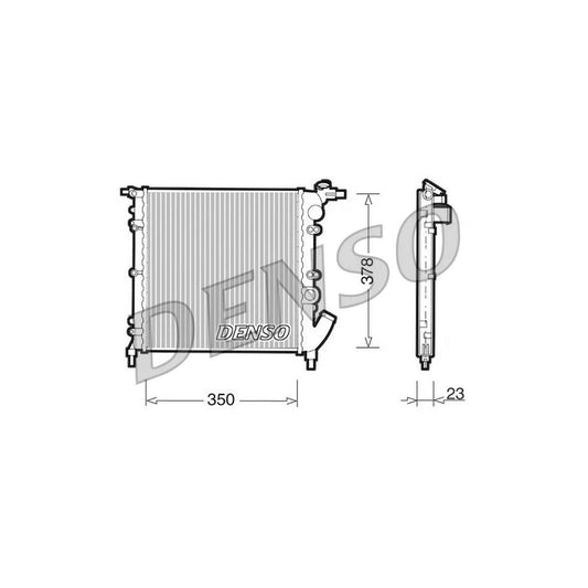Denso DRM23003 Drm23003 Engine Radiator For Renault Clio | ML Performance UK