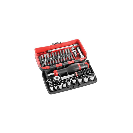 Facom FCMR2NANO 1/4in Drive R2NANO Socket Set, 38 Piece | ML Performance UK