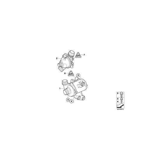 Genuine BMW 11537552403 E92 E91 Thermostat (Inc. 320i, 318i & 116i 2.0) | ML Performance UK Car Parts