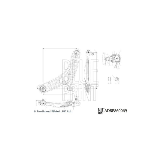 Blue Print ADBP860069 Suspension Arm