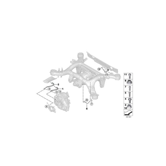 Genuine BMW 12428678873 G06 G05 G07 Interference-Suppression Band (Inc. X5) | ML Performance UK Car Parts