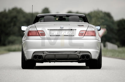 Rieger 00050248 BMW 3 Series E46 Rear Bumper 3 | ML Performance UK Car Parts