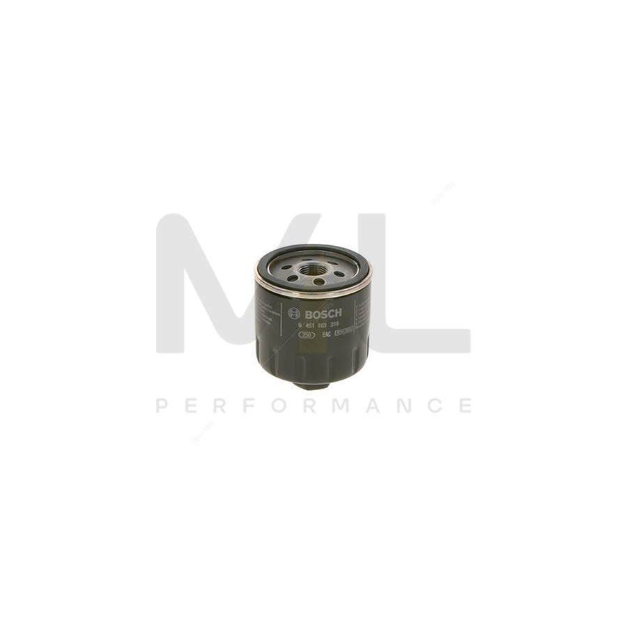 BOSCH Oil Filter 0451103318 [ P 3318 ] | ML Car Parts UK | ML Performance