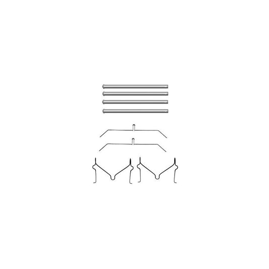 Hella 8DZ 355 204-551 Accessory Kit, Disc Brake Pads