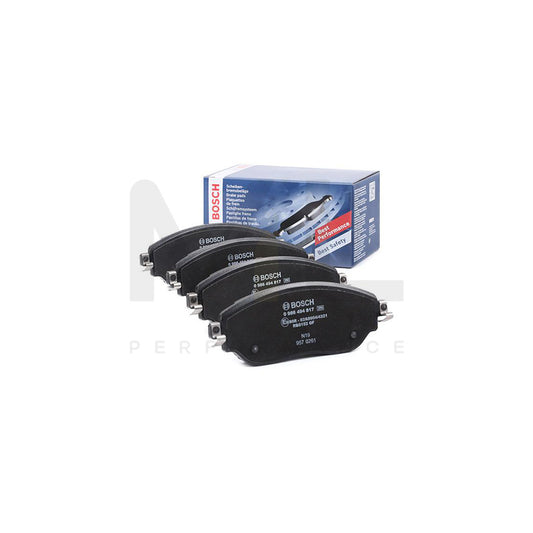 Bosch 0986494817 Brake Pad Set With Anti-Squeak Plate BP1991 | ML Performance Car Parts