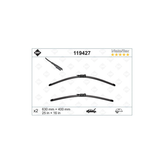 Swf Visioflex 119427 Wiper Blade For Alfa Romeo Mito (955) | ML Performance UK Car Parts